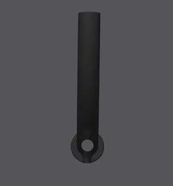 X1/P1 PTFE Tube Guide (w/ declog hole)