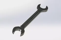 14x15 Wrench Model by HCU TOOLS SolidWorks STEP STL 3D print  3D print model