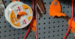 Biltema Pegboard Solder Holder