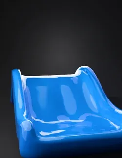 create a slide found in play grounds a big tube one