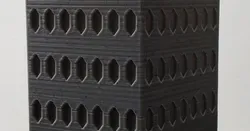 Five Sided Divided Pencil Cup