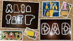 Handyman Tools Cookie Cutters - Fathers-day or Dad's Birthday