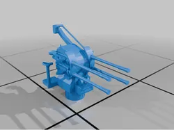 Kriegsmarine 20mm Flak Vierling C38