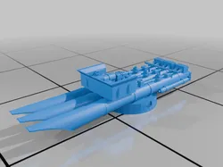 Kriegsmarine Triple Torpedo Launcher