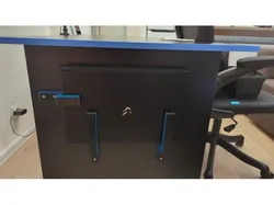 Laptop stand for a desk