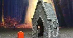 medieval building 1/87 scale (H0)