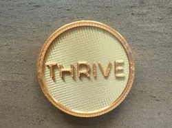 MONEDA THRIVE - Modelo de impresión 3D gratuito