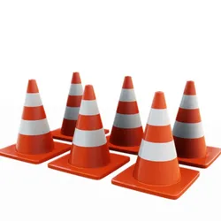 Road Safety Cone 3D model