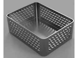 Storage Box with Y shape Walls - 200 × 160 × 75 mm