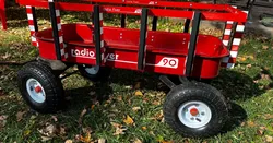 Themed Radio Flyer Red Wagon Brackets and Railing