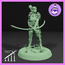 Wood Elf Ranger Woman