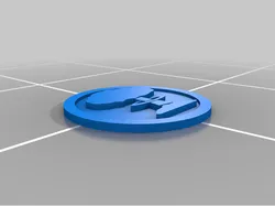Atom bomb badge