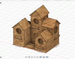 Bird House / Bird Hotel, NO SUPPORTS!