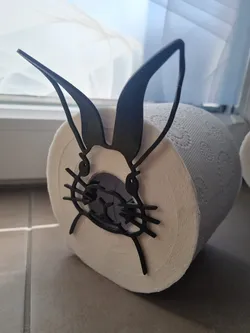 Easter Bunny Toilet Decoration