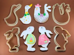 Easter cookie cutters