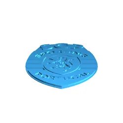 gratuită de Badges & Coins STL Descărcare - Sporting - 3D_printingman123