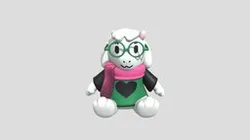 Hatless Ralsei Plush