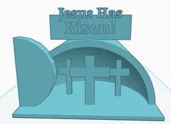 Jesus Has Risen Tomb (Easter Entry)
