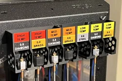 Nextruder Nozzle Organizer for Original Prusa Enclosure
