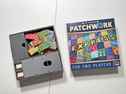 Patchwork Express - Board Game Box Insert