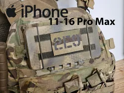 Phone molle case holder (Iphone 11-16 Pro Max) NO SCREWS NO SUPPORTS