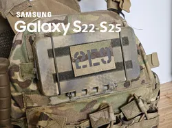 Phone molle case holder (Samsung Galaxy S22-S25) NO SCREWS NO SUPPORTS