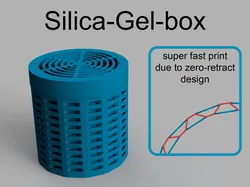 Silica-Gel-box (spool-container, optimized for super fast print)