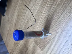 Solder tube holder