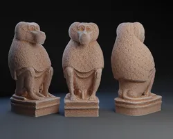 Thoth : Baboon Moon God