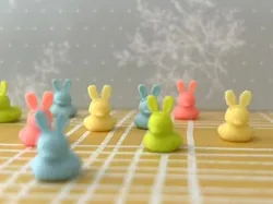 Tiny duck with bunny ears