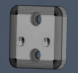 Wyze cam og wall mount with holes