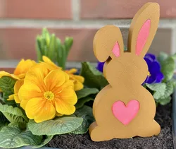 3D Easter Bunny Decoration (no MMU needed)
