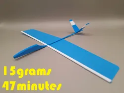 Avión planeador - Modelo de impresión 3D gratuito