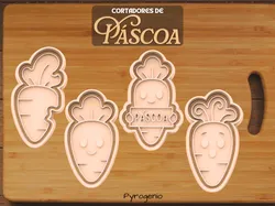 Chibi Carrot Cookie Cutter Kit – Easter (Free for a Limited Time)