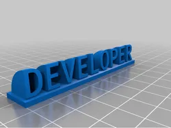 Developer Text