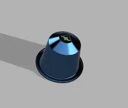 Dummy Nespresso Capsule for Designing Holders & Boxes