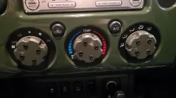 FJ Cruiser Climate Control Knobs