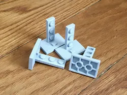 Lego Bracket 2 x 3 - 1 x 3 (Train Signal Stand)