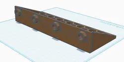 Multiboard Honeycomb Screwdriver Holder With Threads for Multipoint Screws