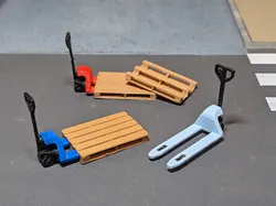 Pallet jack - 1:43 scale