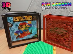Pin Screen Toy - Pixel Edition