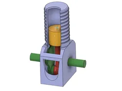 simpel Model-Engine | PiP (Print in Place)