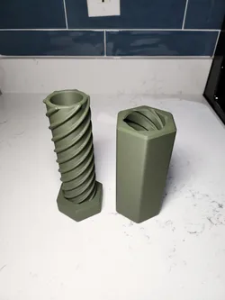 Twisted Hex Bult Assembly