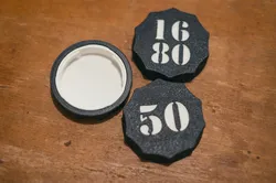 3D printer bestanden | 3MF | Fuji X Rear Lens cap with Lens identifiers