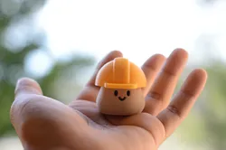 Adorable Hard Hat Fidget Friend
