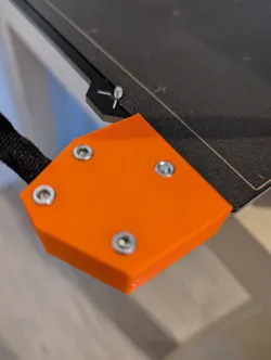 Angled Heatbed cover - 4 screws remix - R0(v10)