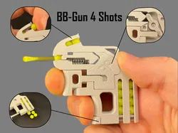 BB Gun | 4 Shots | built in magazine