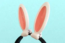 Bunny Ears for your headset headphone