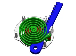 Clockspring dynamometer