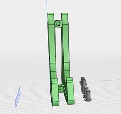 Foldable electric guitar stand